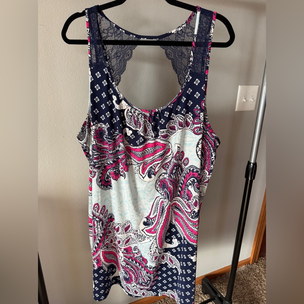 🌙 Secret Treasures Plus-Size Nightgown – 3X (22W–24W)